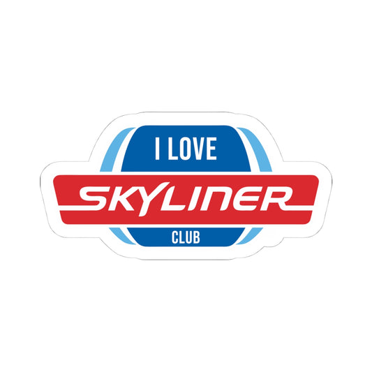 I LOVE the Skyliner Club sticker