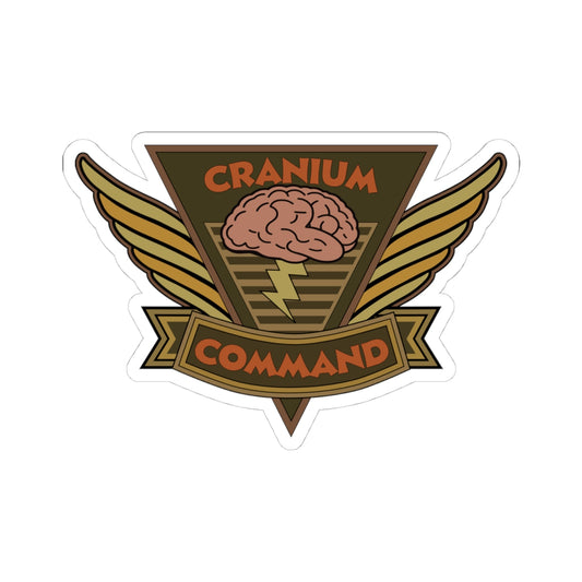 Cranium Command sticker