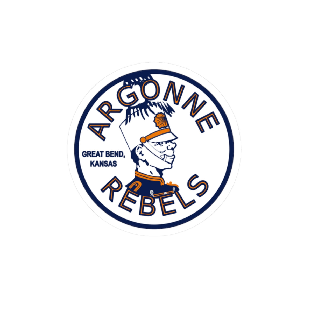 Argonne Rebels DBC sticker