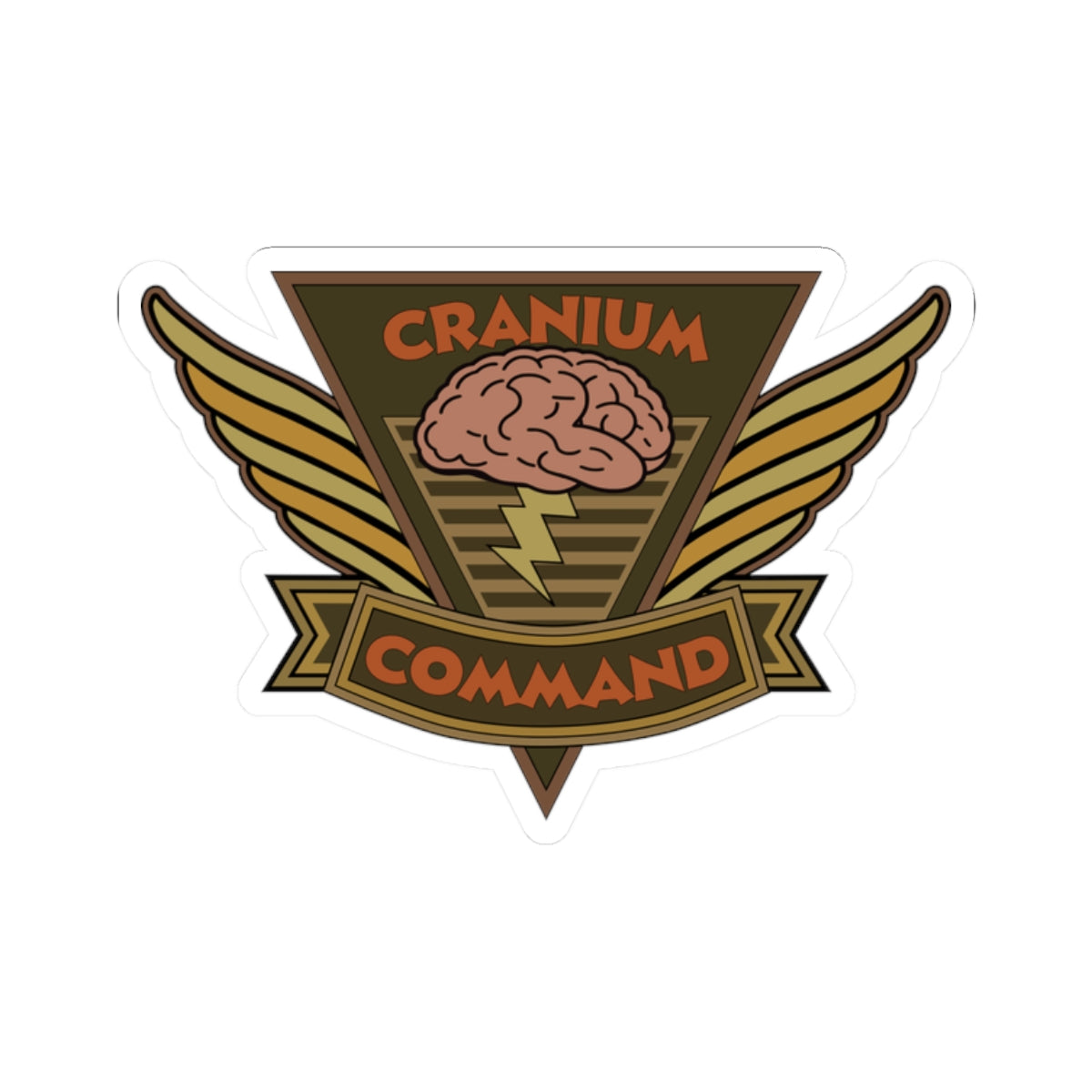Cranium Command sticker