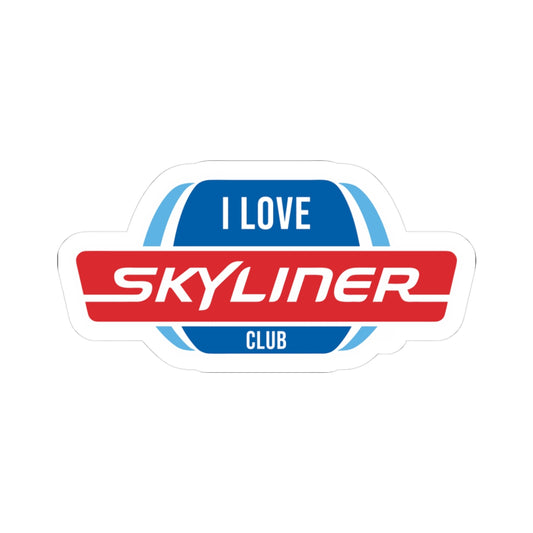 I LOVE the Skyliner Club sticker