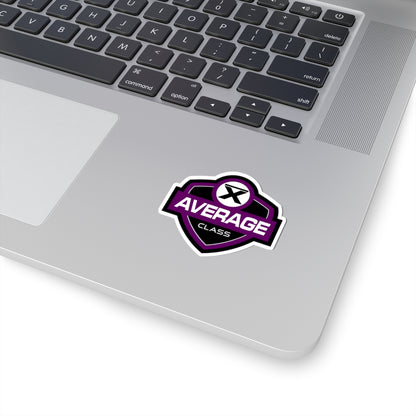 Average Class logo sticker