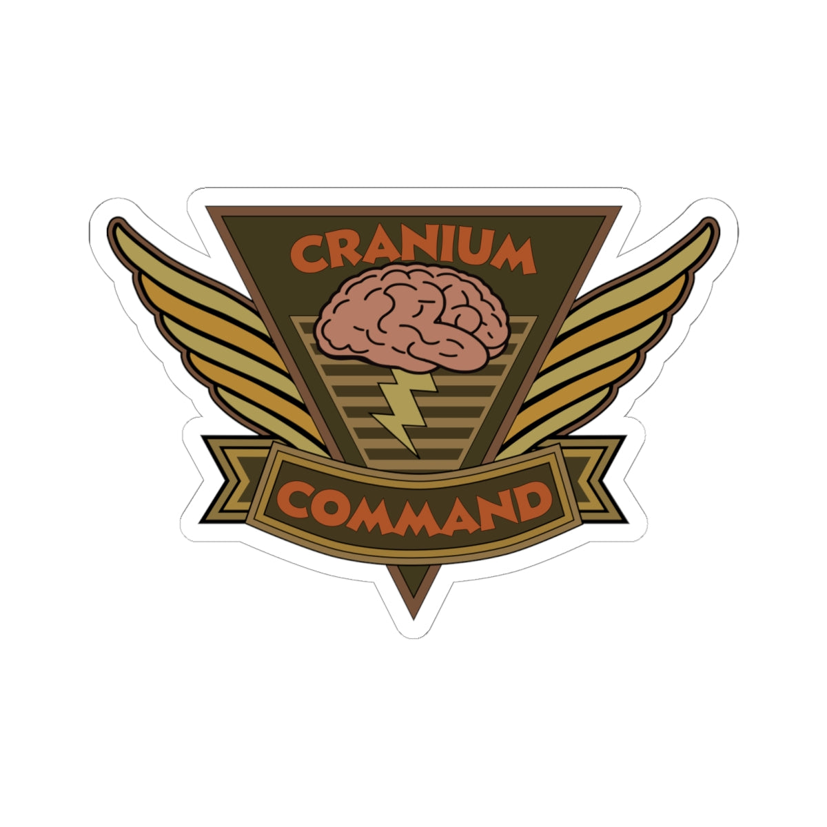 Cranium Command sticker
