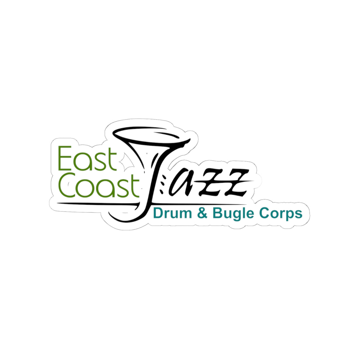 East Coast Jazz DBC sticker