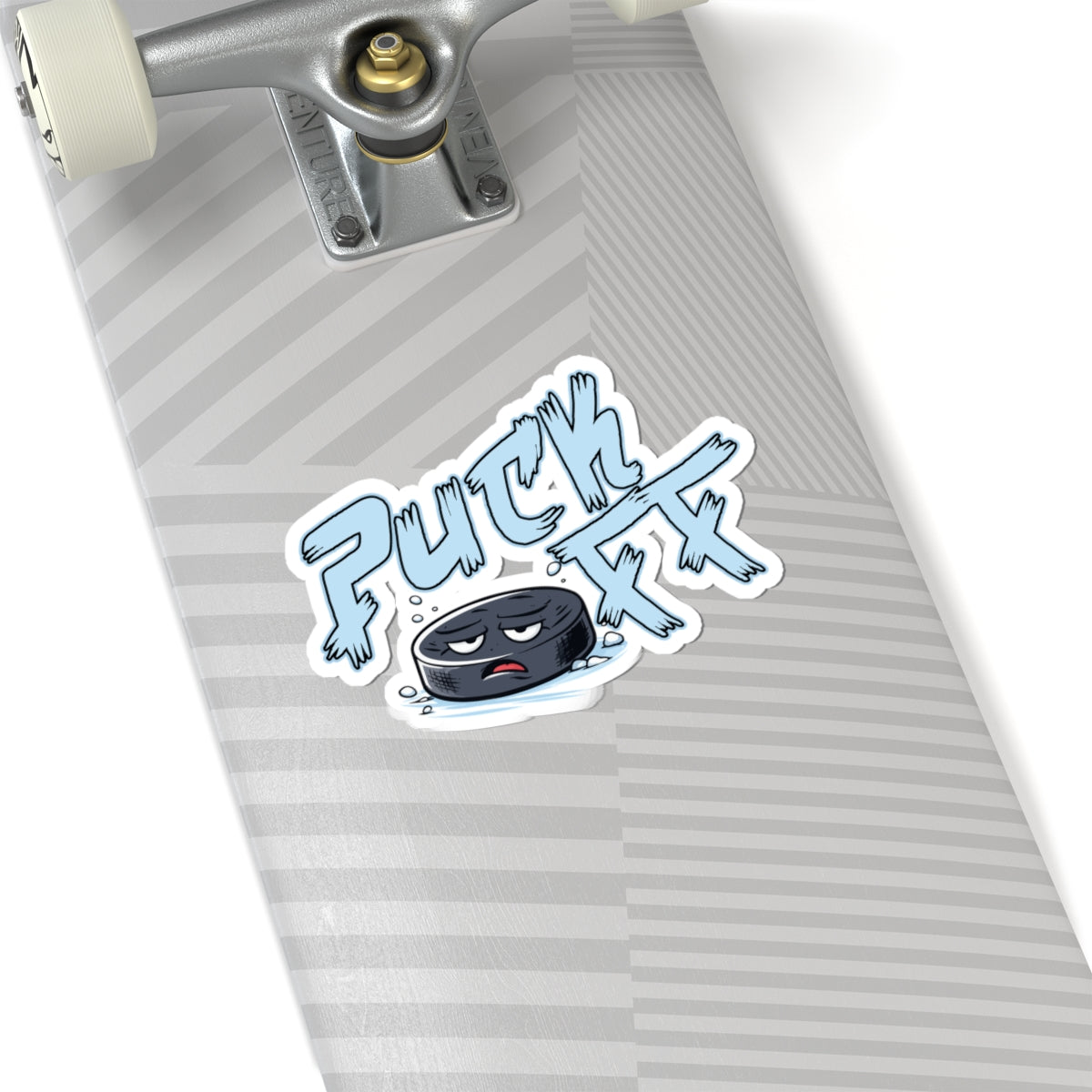 Puck Off sticker