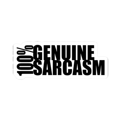 Genuine Sarcasm sticker