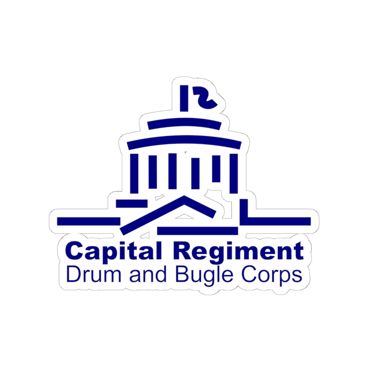 Capital Regiment DBC sticker
