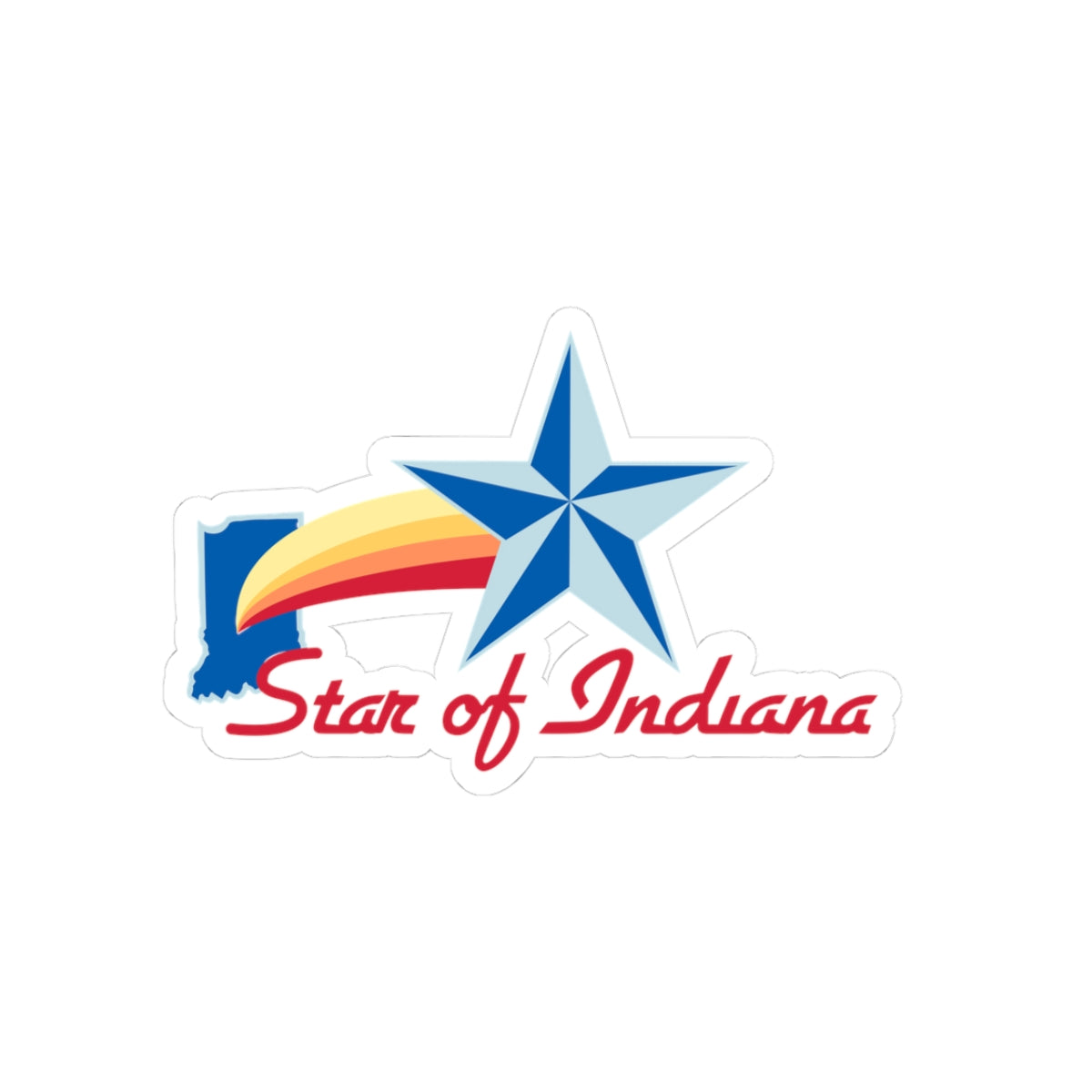 Star of Indiana DBC sticker