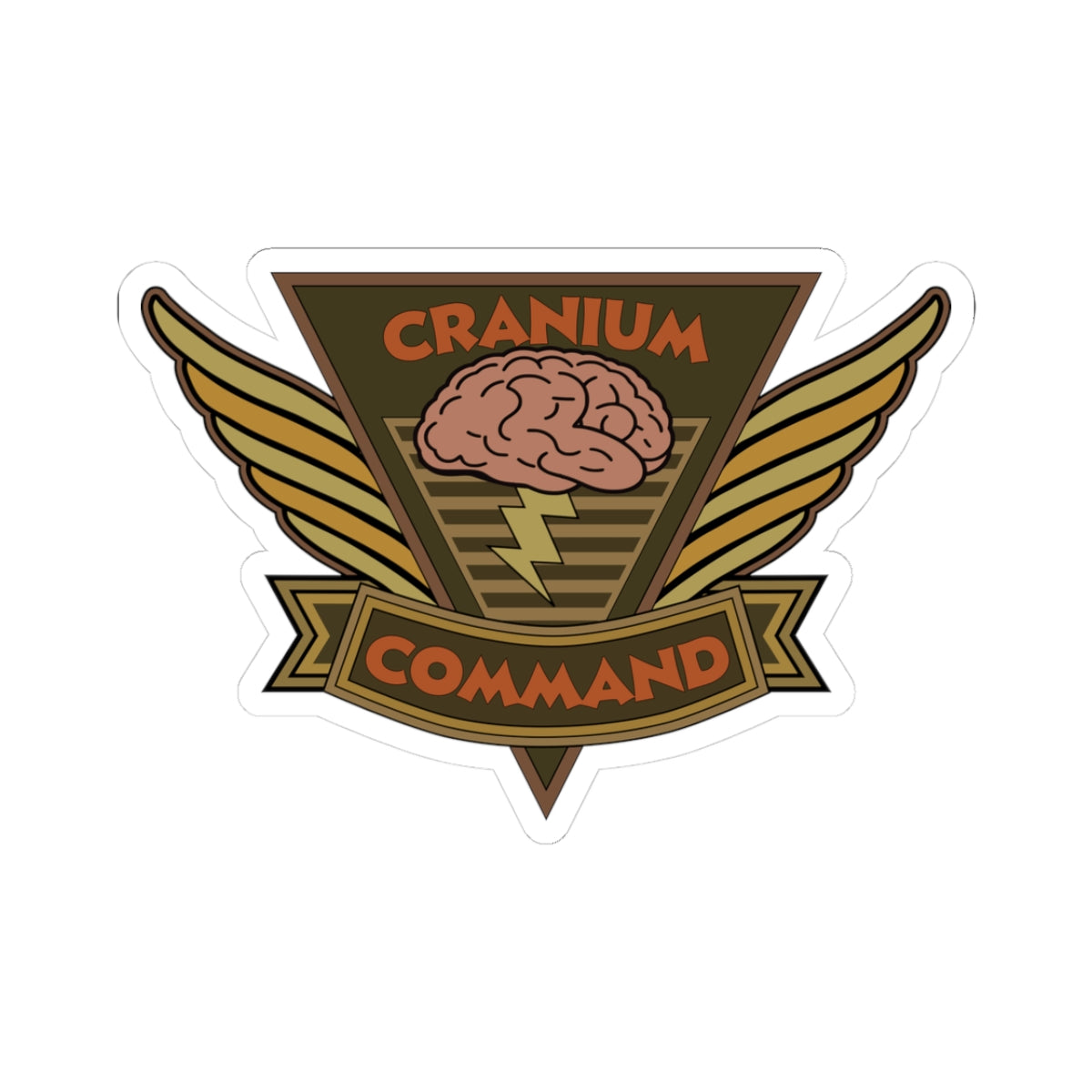 Cranium Command sticker