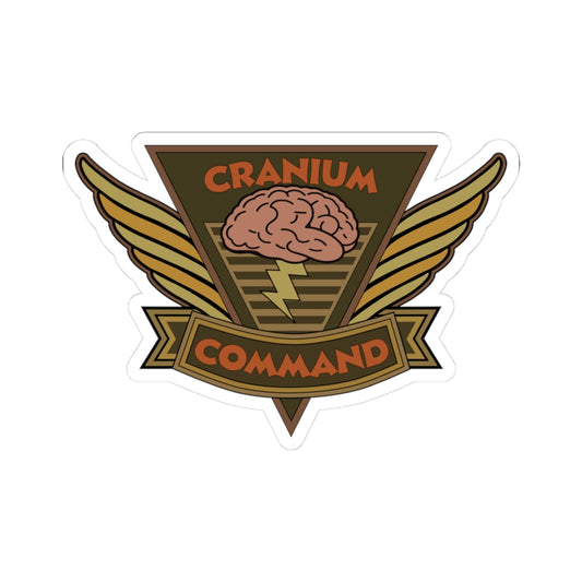 Cranium Command sticker