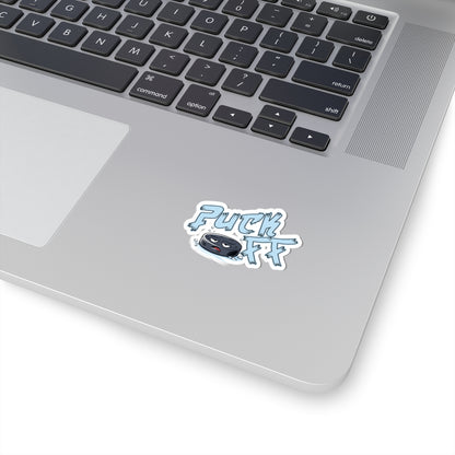 Puck Off sticker