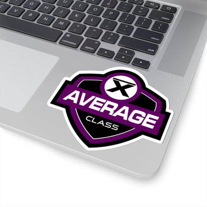 Average Class logo sticker