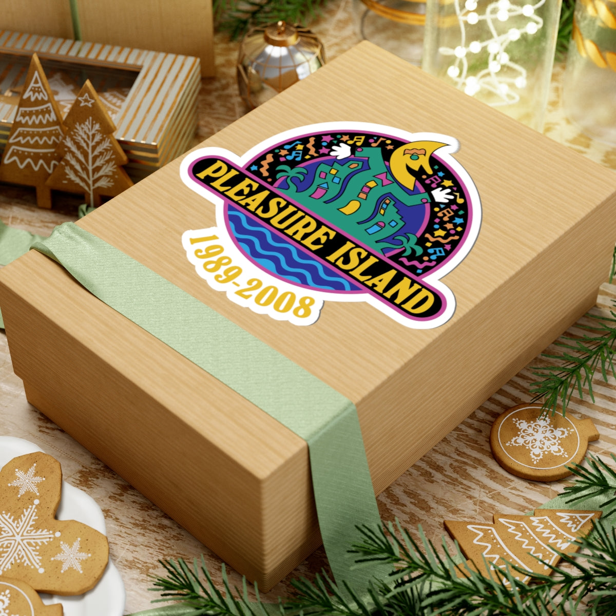 Pleasure Island sticker