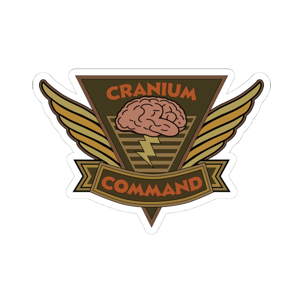 Cranium Command sticker