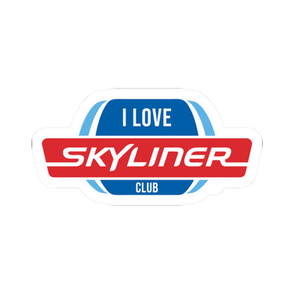 I LOVE the Skyliner Club sticker