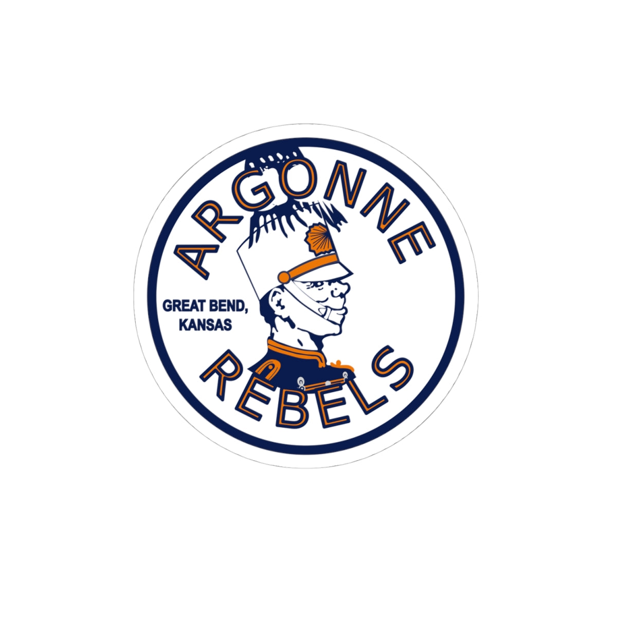 Argonne Rebels DBC sticker