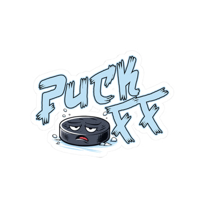 Puck Off sticker