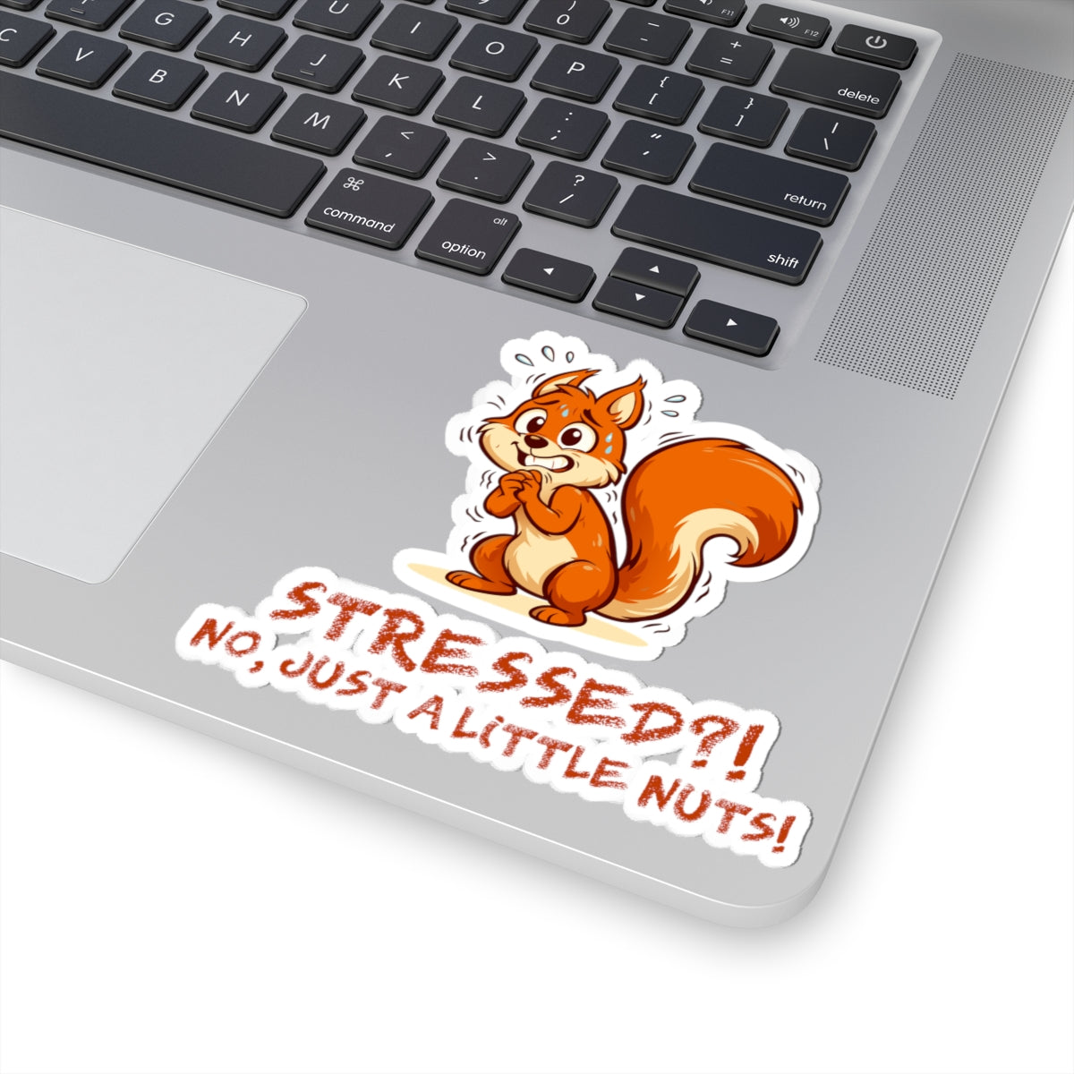 A little nuts sticker