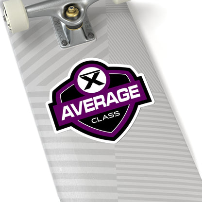 Average Class logo sticker