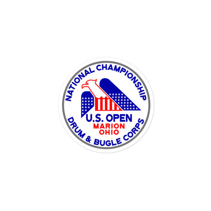 US Open Drum Corps National Championship Sticker