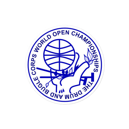 Drum Corps World Open Sticker