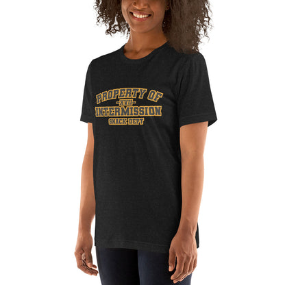 Property of Intermission Snack Dept. T-Shirt